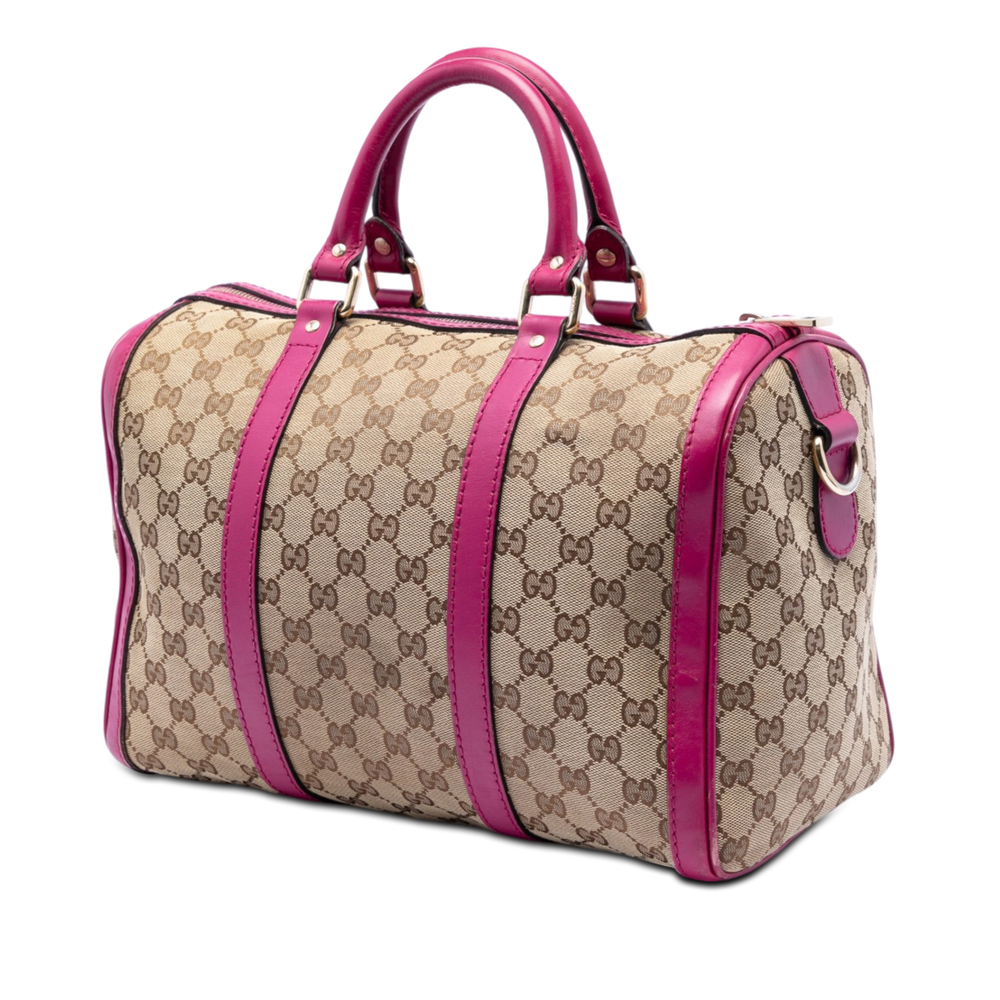 Pre-Loved Gucci Medium GG Canvas Joy Boston Bag - Picture 2 of 8